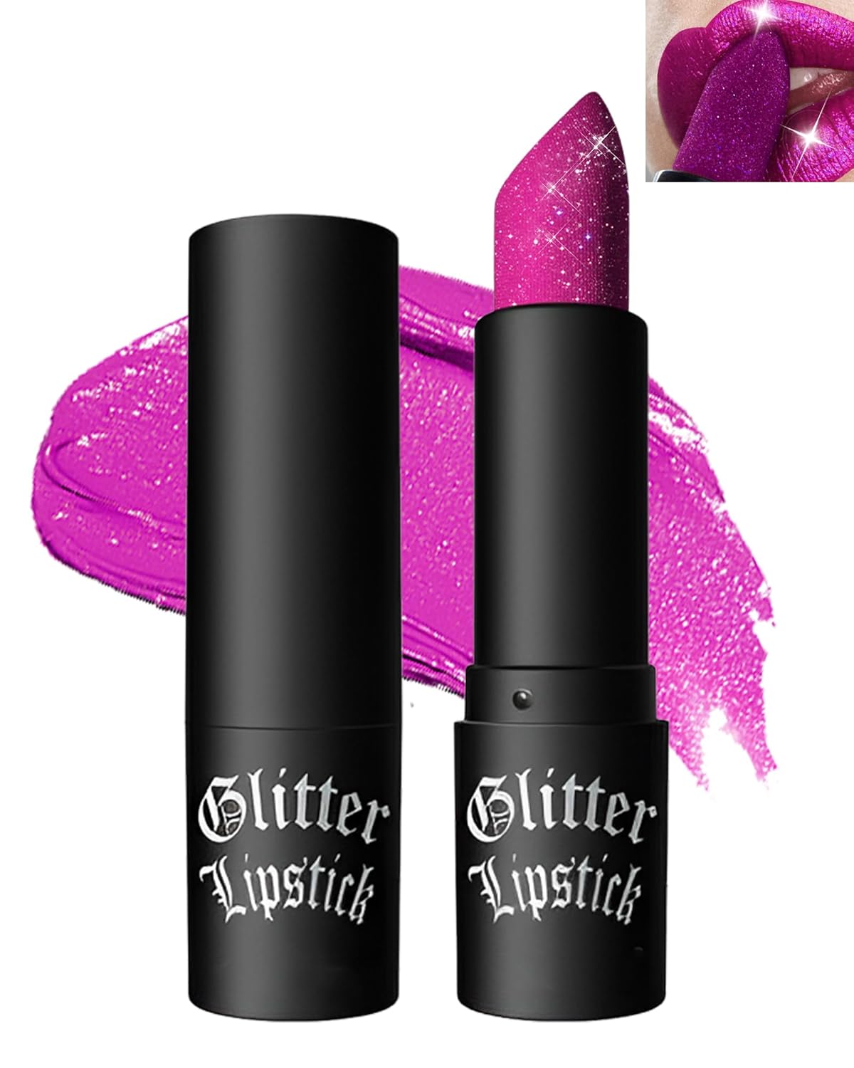 Diamond Glitter Matte Lipstick,Rose Red Tinted Lip Gloss,Metallic High Pigment Lip Stain Lipstain,Longlasting Waterproof Non-Stick Lipgloss Lipstick,Shimmer Lip Blam Tint,Makeup Gift for Women-04 Diamond Glitter Matte Lipstick,Rose Red Tinted Lip Gloss,Metallic High Pigment Lip Stain Lipstain,Longlasting Waterproof Non-Stick Lipgloss Lipstick,Shimmer Lip Blam Tint,Makeup Gift for Women-04