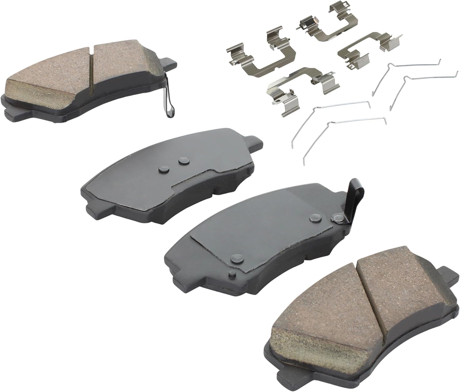 QUALITY-BUILT Front Ceramic Brake Pads, Premium 1001-1912C, Compatible with 2017-2022 Hyundai/Kia (Elantra,Ioniq,Niro)