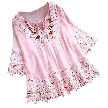 トップス eaphi cotton lace patchwork blouse Eaphi cotton lace patchwork blouse