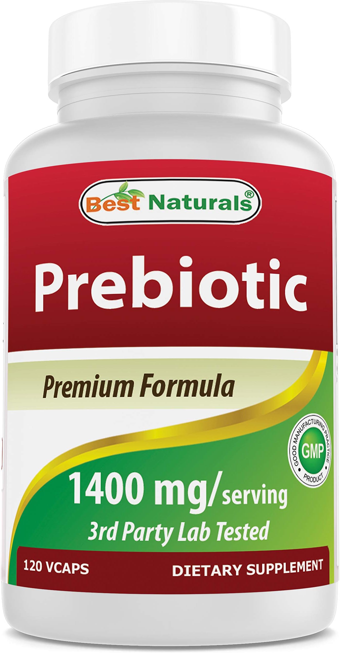 Prebiotics Fiber XOS (Xylo Oligosaccharide) 1400mg serving 120 Veg Capsules