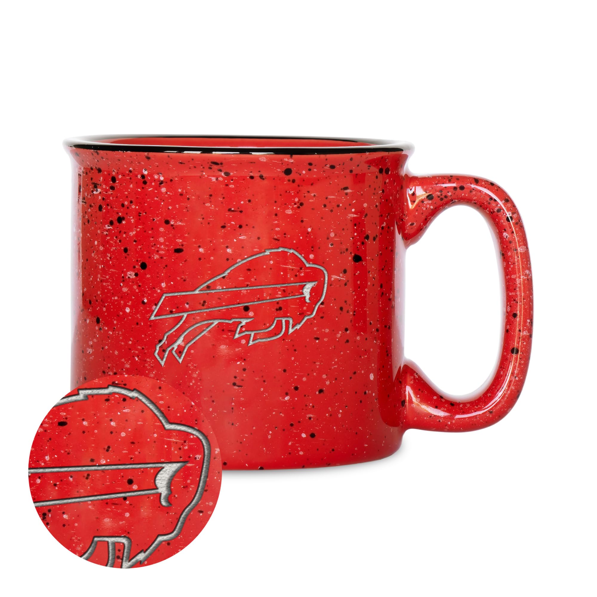 Tasse Buffalo Bills gravé laser Rico Industries 355ml