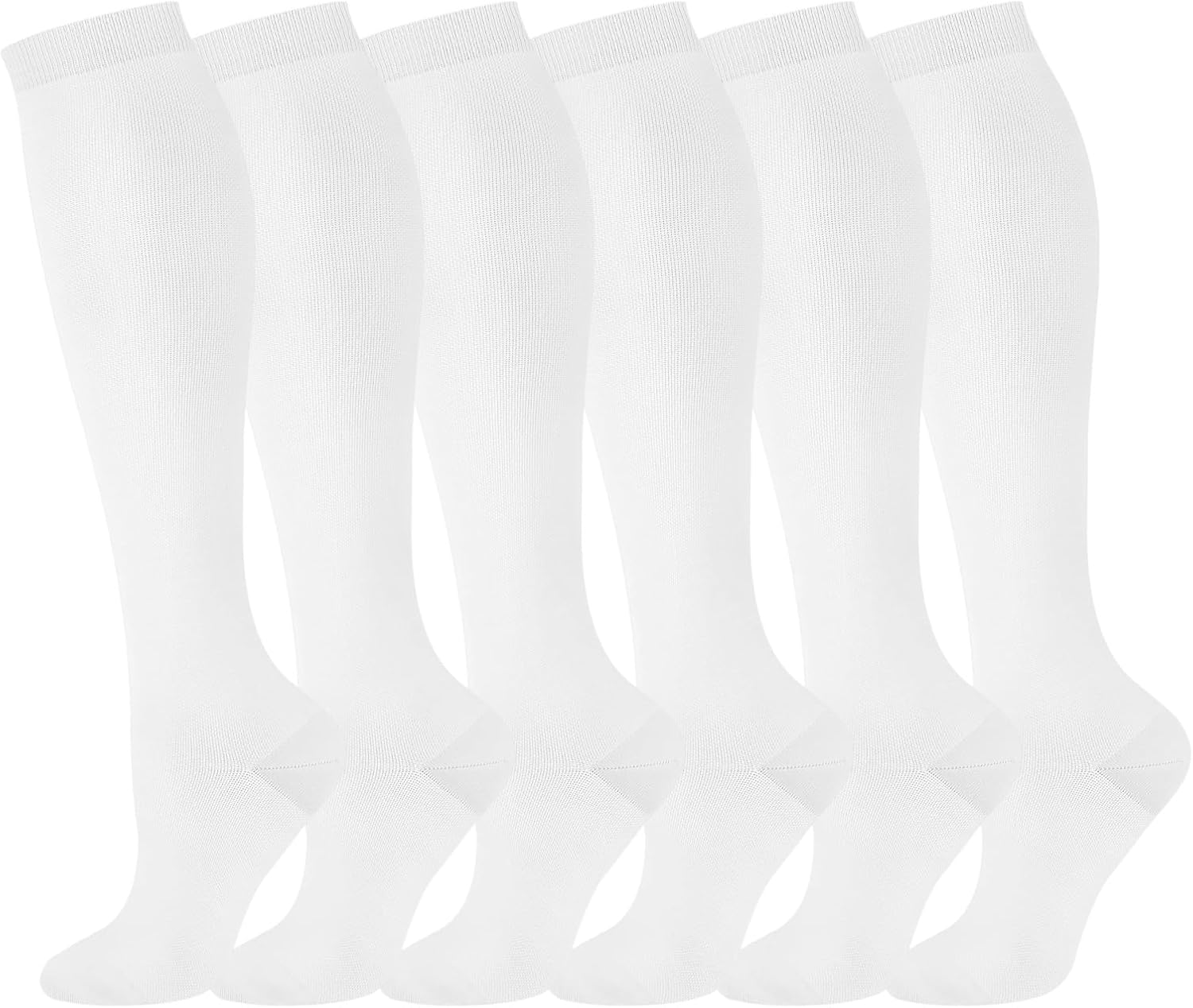 Compression Socks for Women Men 15-20 mmHg Knee High Support for Nurses, Travel, Pregnancy, Athletic