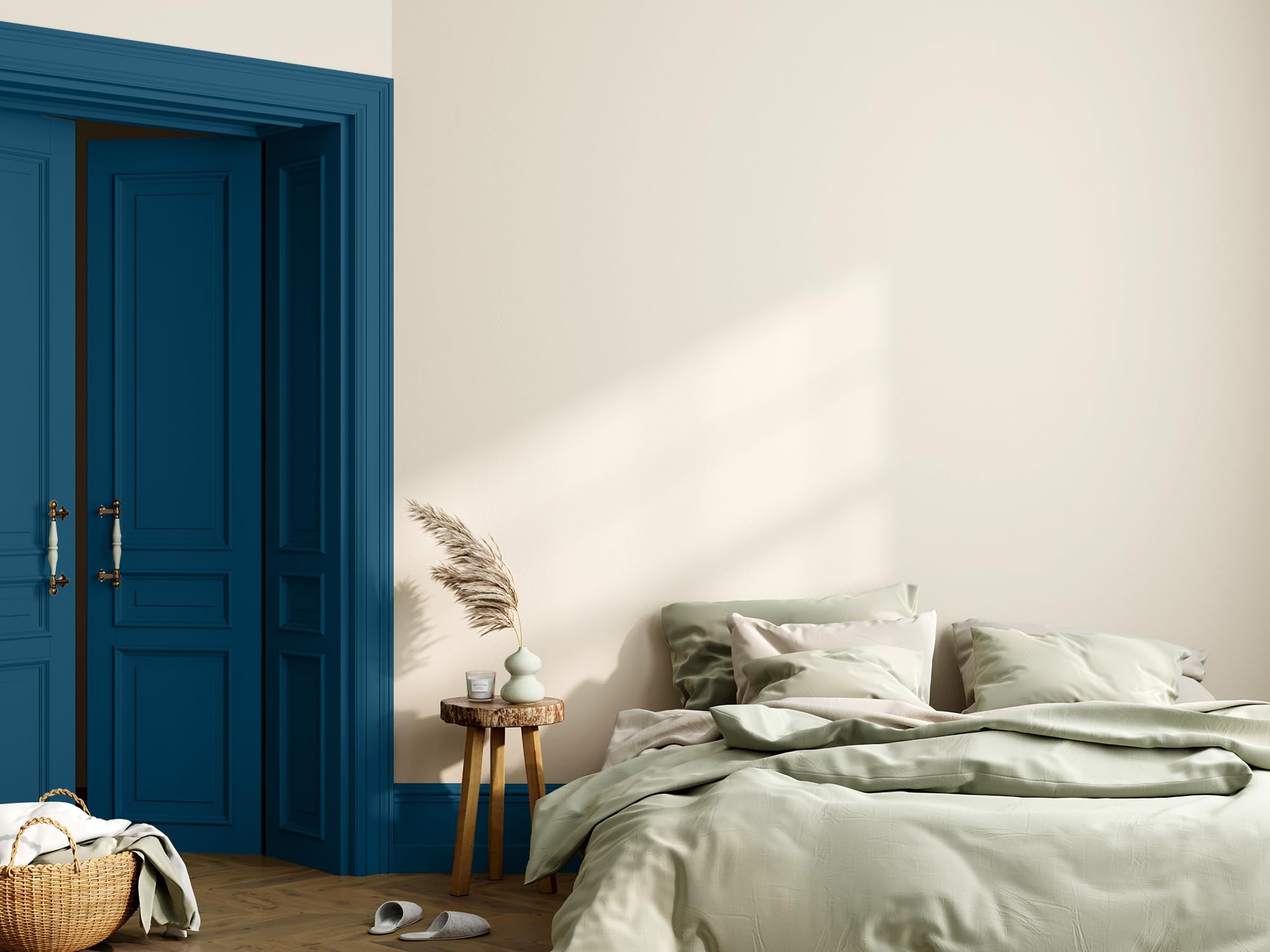 Caleo Color Barniz WALGESANG azul oscuro, 0,68 litros, barniz ecológico para muebles, natural, sin disolventes, apto para juguetes