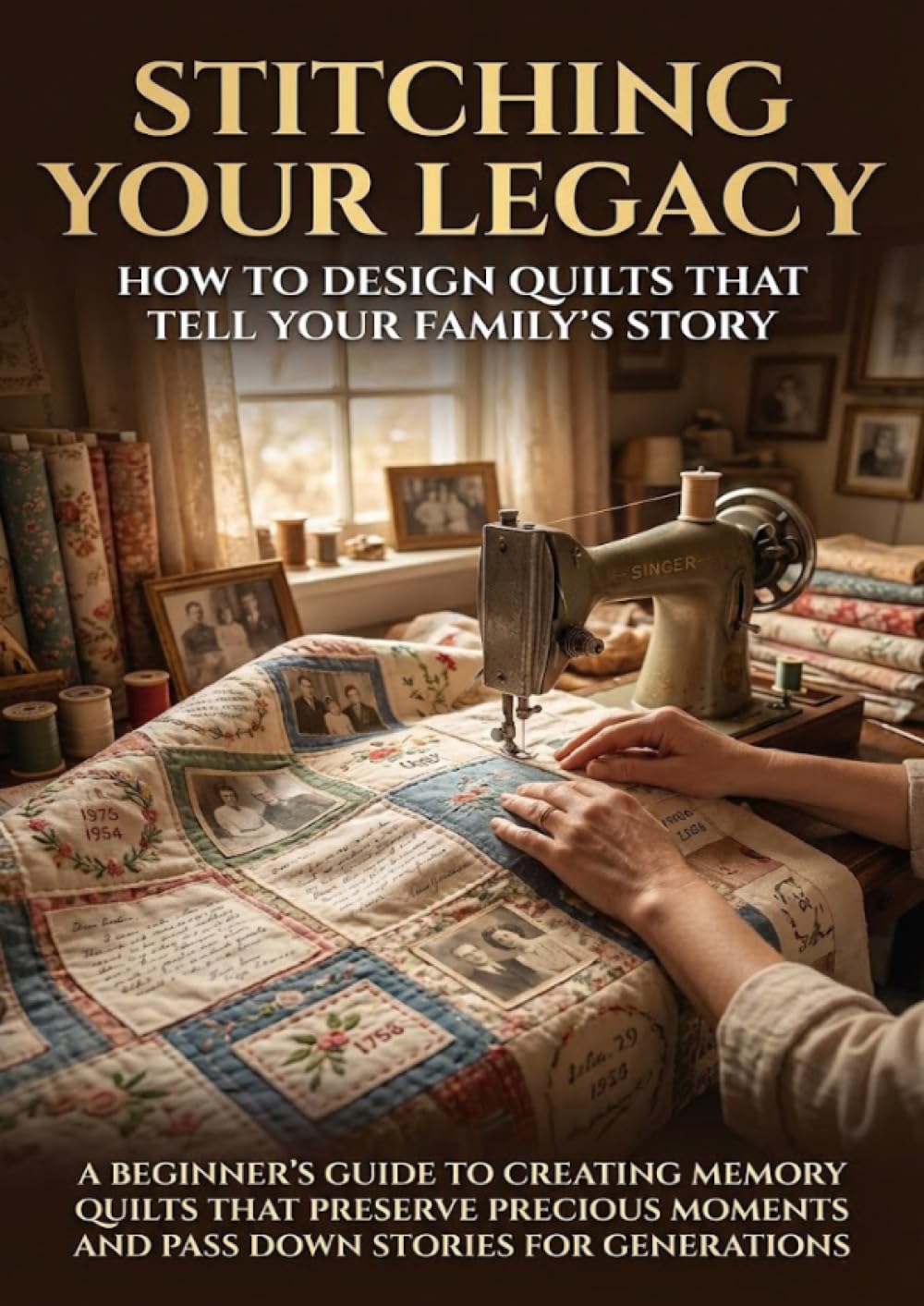 Stitching Your Legacy: How to Design Quilts That Tell Your Family's Story: A Beginner's Guide to Creating Memory Quilts That Preserve Precious Moments and Pass Down Stories for Generations
