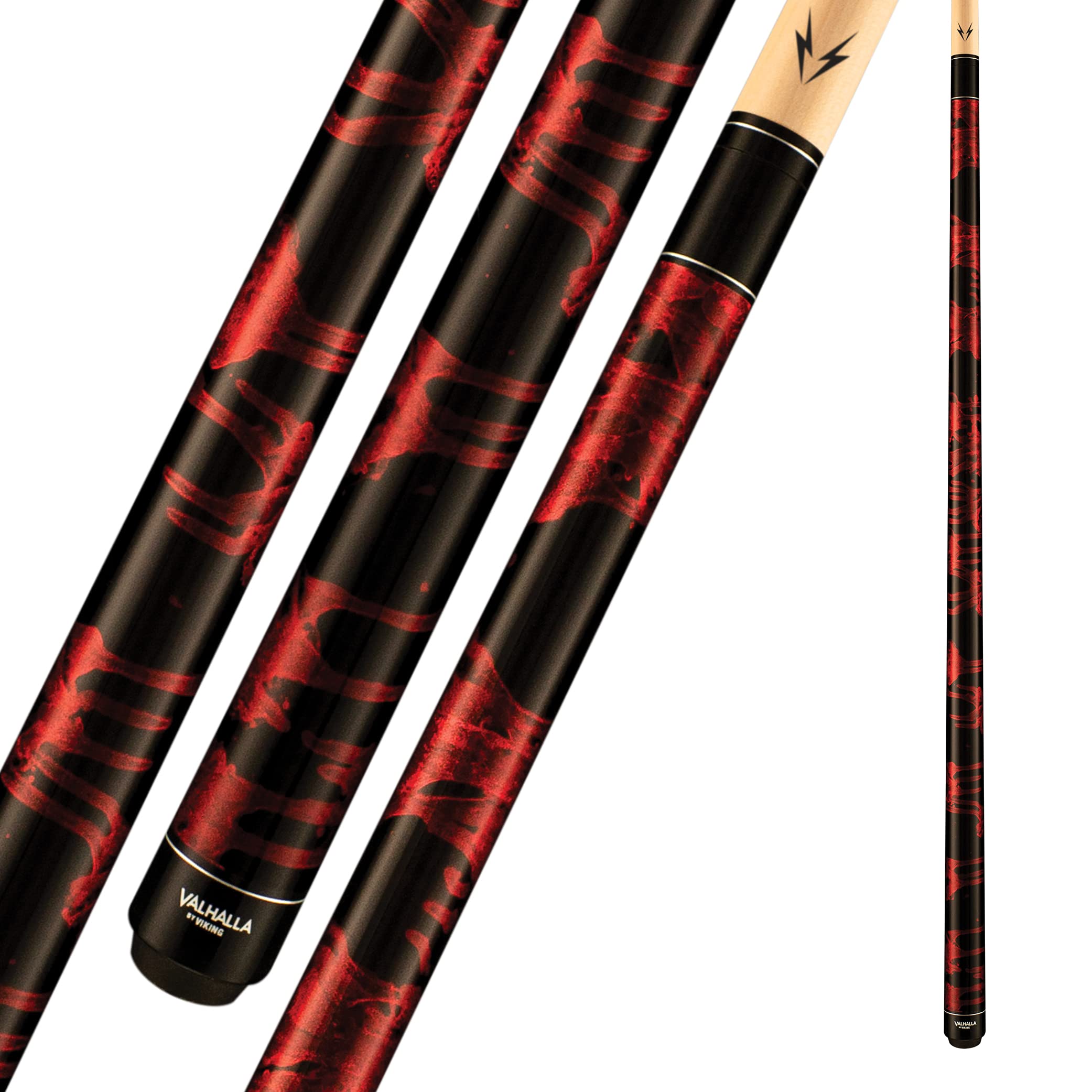 Valhalla 200 Series 2 Piece 58” Pool Cue Stick, Billiard Cue Stick, Bar or House Use for Men or Women