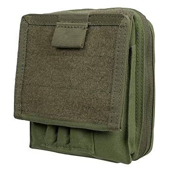 Amazon | CONDOR マップポーチ MA35 クリアケース付 オリーブ