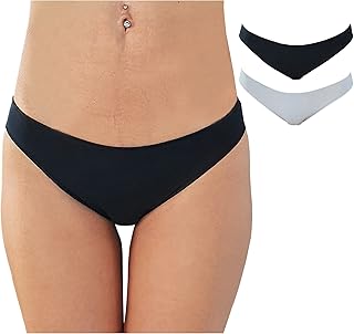 L'altra Cotonella Braguitas de mujer 4 piezas de algodón bielástico