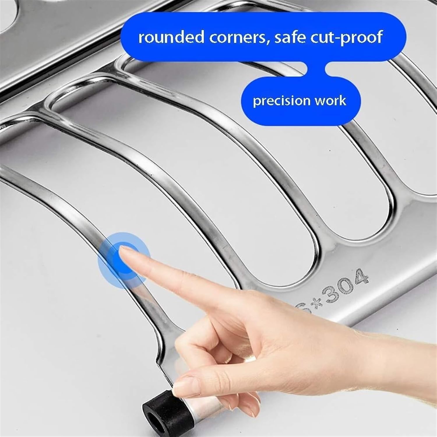 Dish Rack Kitchen 3-Tier Dish Drainer Rack Stainless Steel Dish Rack with Drain Board Knife Holder Utensil Holder Dish Drainer Drying Rack