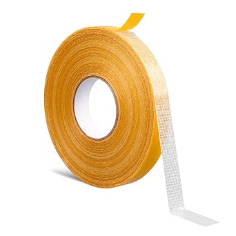 99 Extended Double Sided Fabric Tape No Sew No Iron Hemming Tape for Pants, Curtains & Clothing, Permanent Fabric Adhesive Tape for Quick Hem Repair, Alterations & Crafting 1 Pack