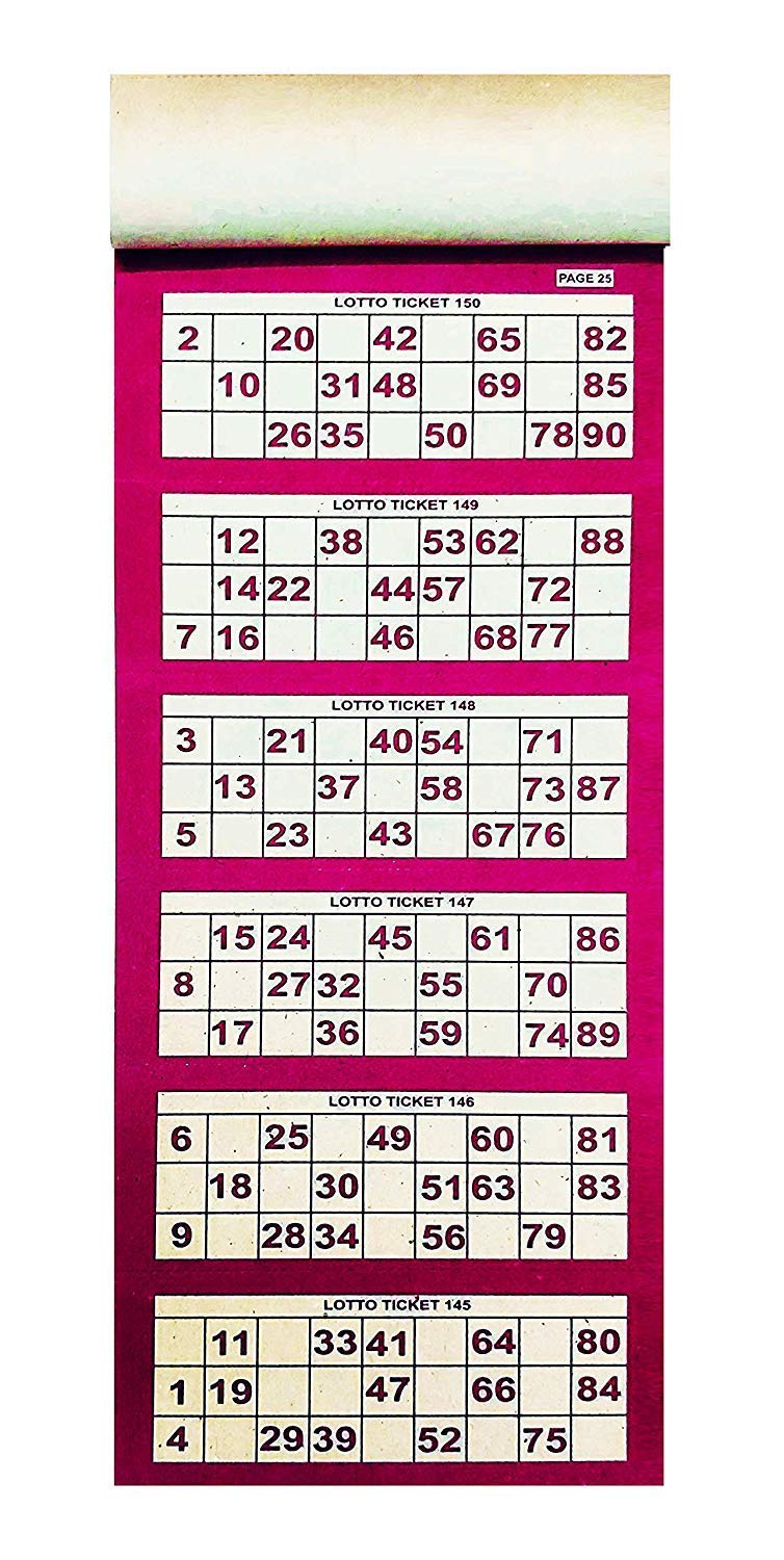 Tombola Tickets Book 600 Tickets and Coin Set | Multicolor | Easy Cut Paper (Ticket)