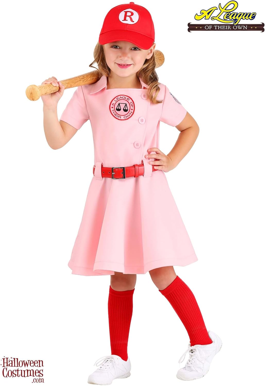 Fun Costumes League of Their Own Toddler Dottie Luxury Costume For Girls