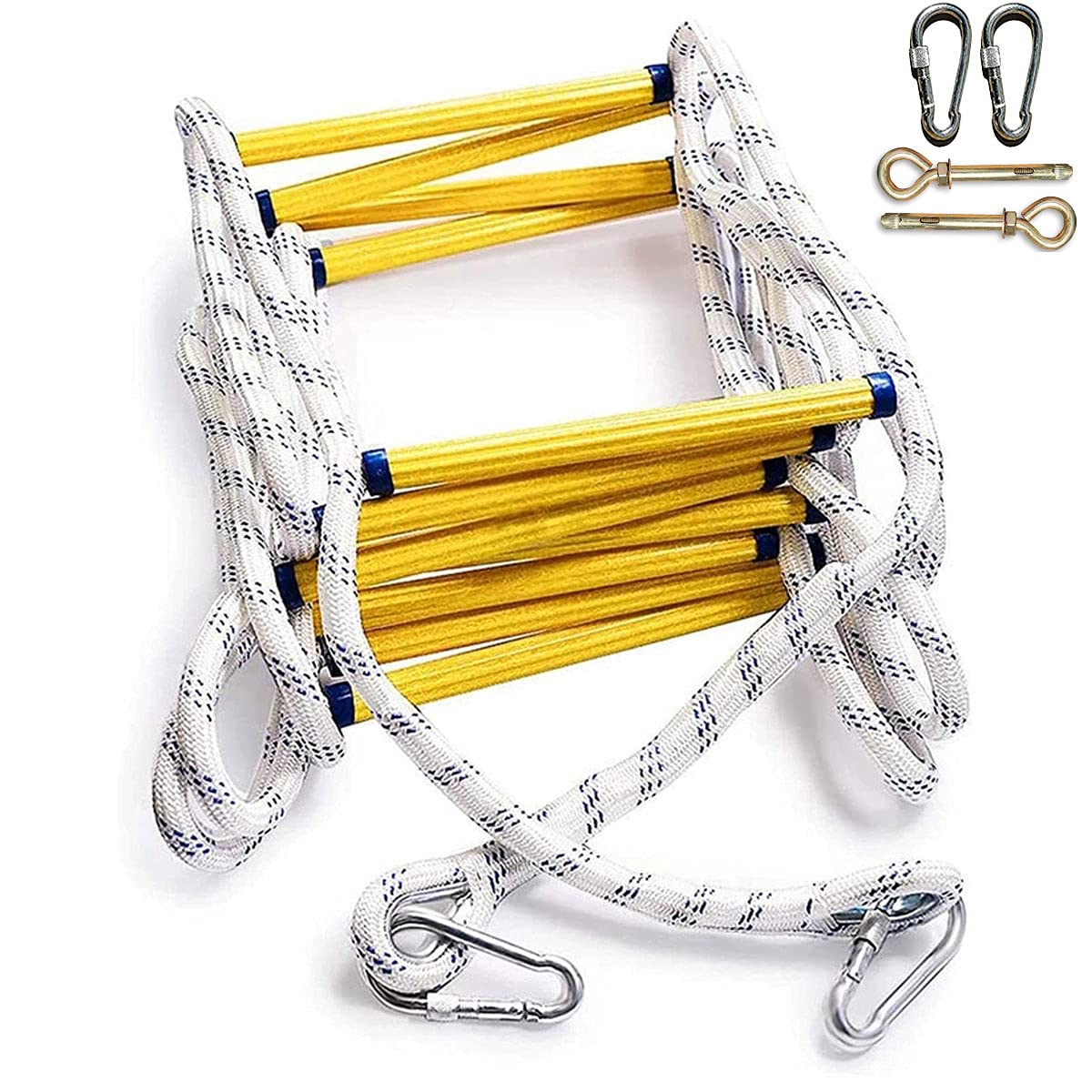 Rope ladders, Home Emergency Ladders Fireproof Ladder Fire Escape Ladder/20M(20M)