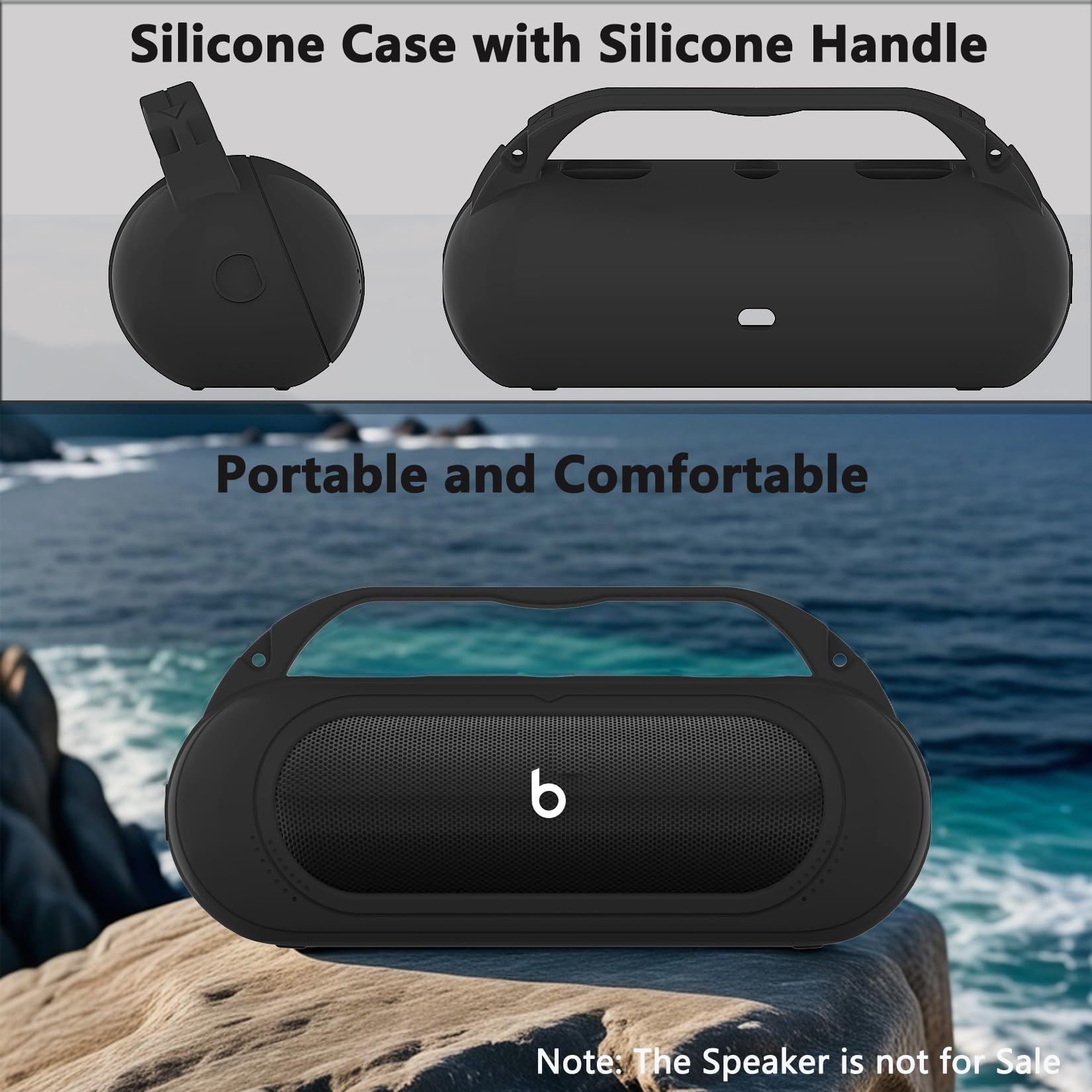 beats pil  黒色 カバー付き。 Amazon.com: XEGIMOR Silicone Cover Case Compatible with Beats Pill
