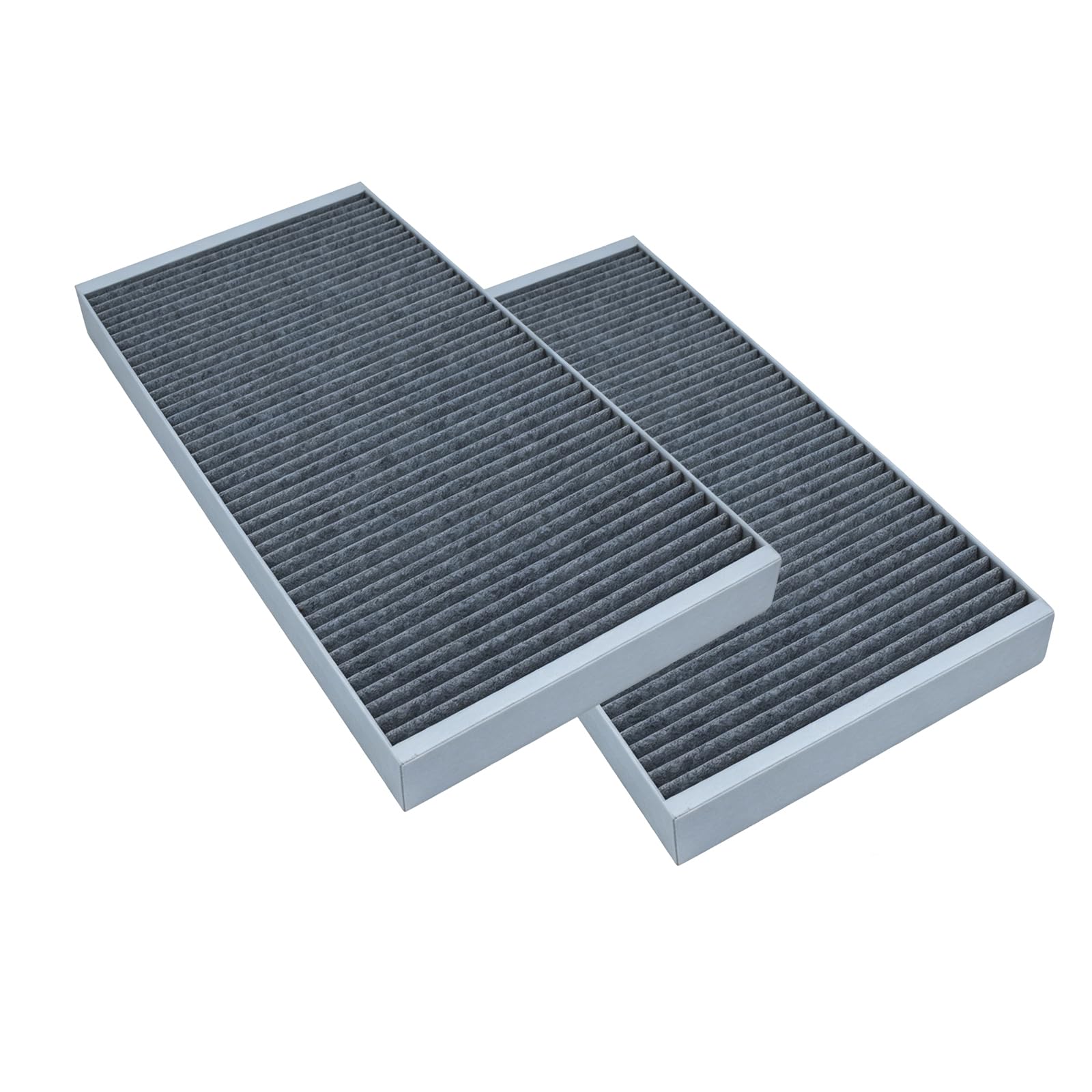 Prefiltro esterno per aspirazione dell'aria compatibile con Tesla Model Y 2020-2025, set di 4 filtri HEPA e carboni attivi, filtro aggiuntivo per completare il filtro abitacolo