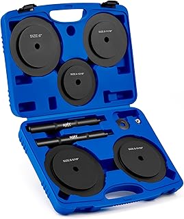 Orion Motor Tech Truck Hub Seal Installer Kit, Heavy Duty Seal Drivers Compatible with Class 7 8 Trucks, Set of 5