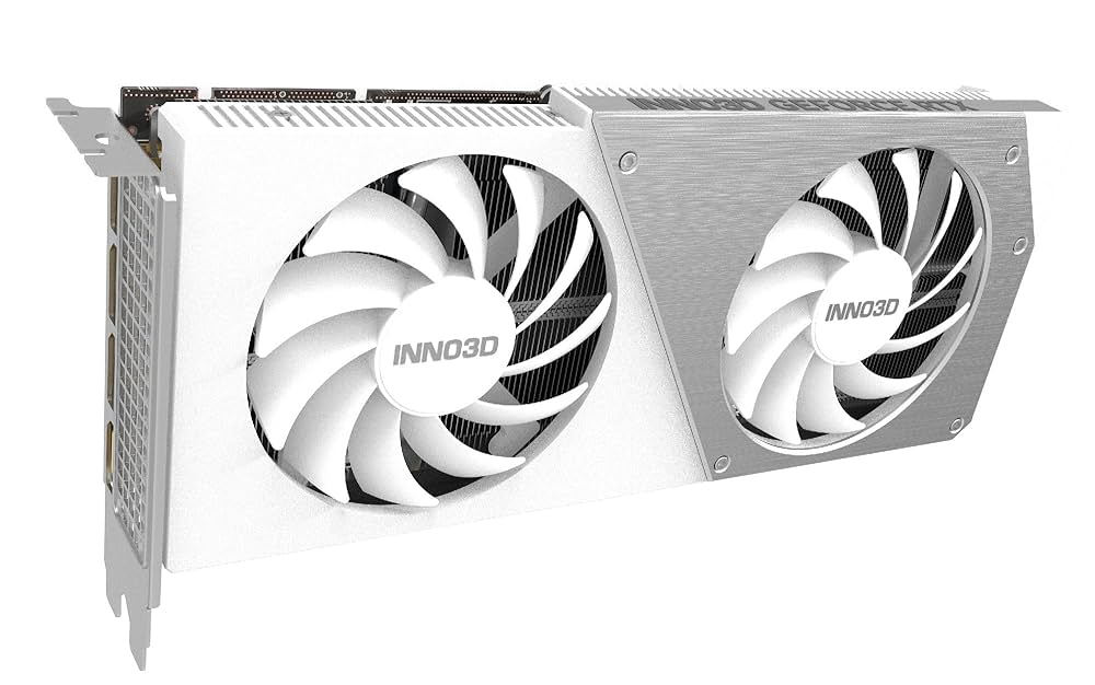 INNO3D GeForce RTX4060ti 8GB ホワイト Inno3D GeForce RTX 4060 Ti TWIN X2 OC White 8GB : Amazon.it