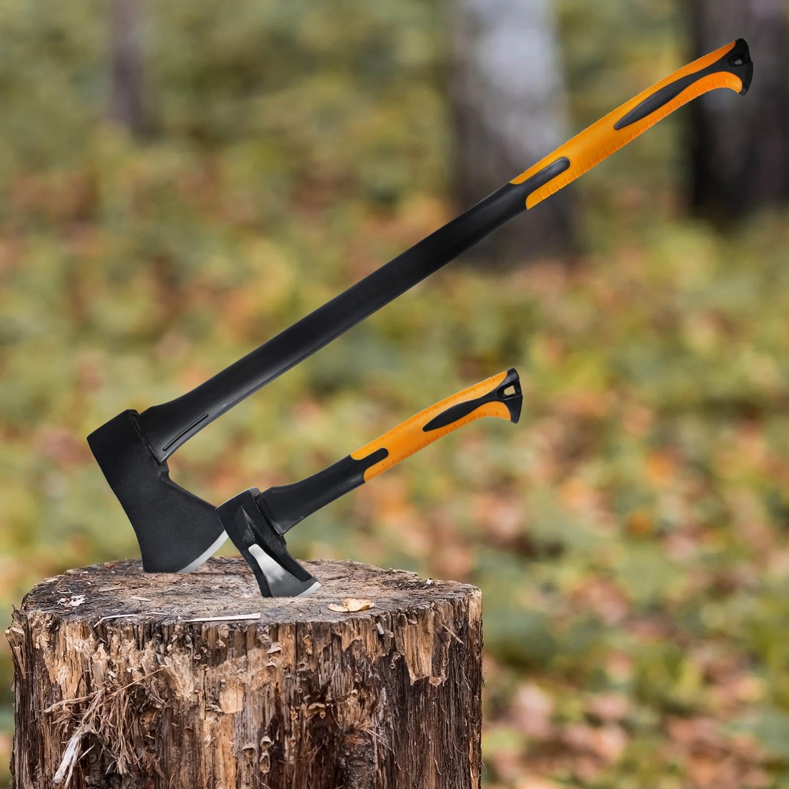 Spalthammer 2200g · 9 Modelle: Beil, Axt, Sappi, Set · Spaltbeil mit Fiberglasstiel · Äxte zum Holz spalten in mini, klein, groß · Spaltaxt für Holz & Keile