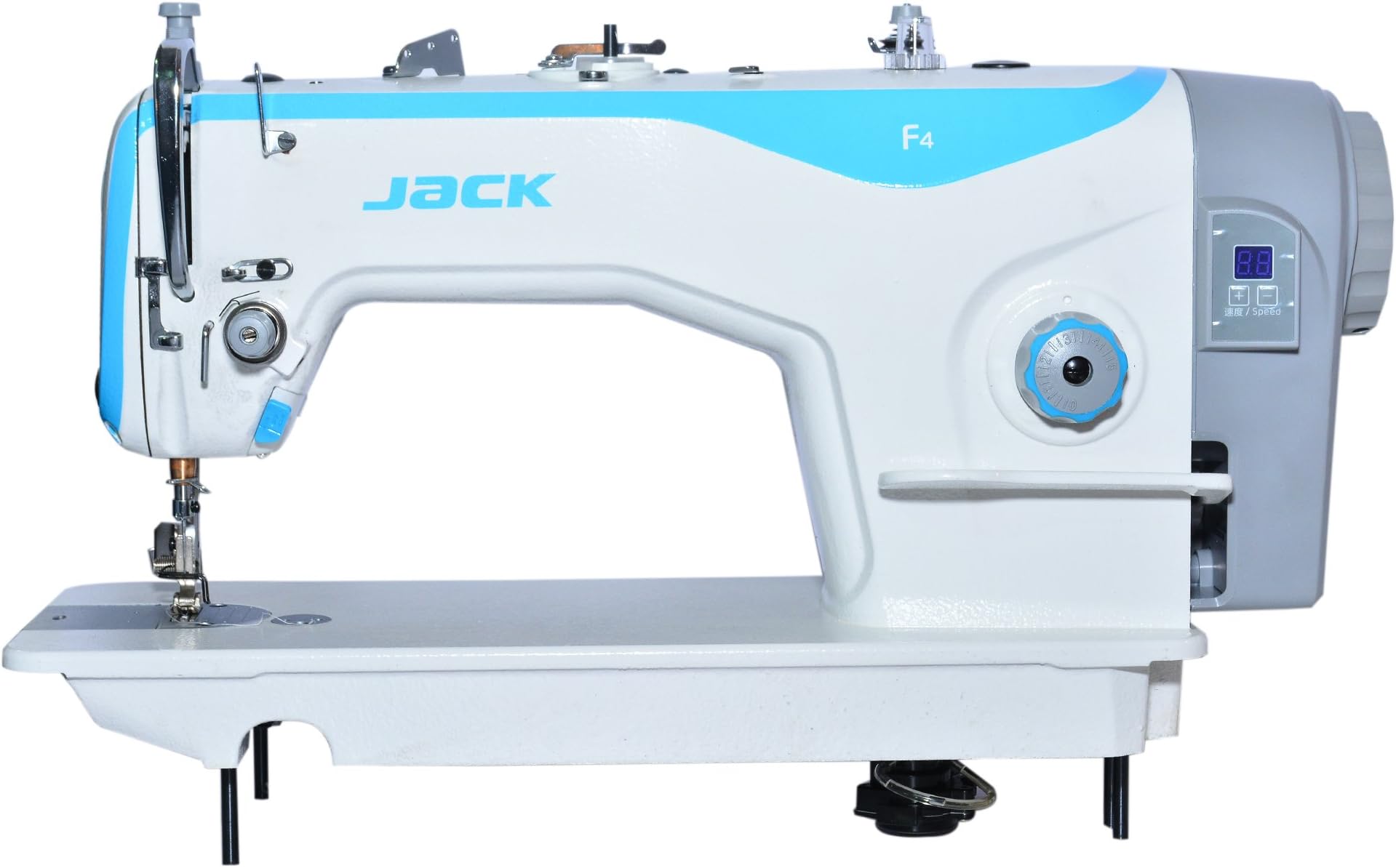JACK F4 Direct Drive Sewing Machine (Blue).