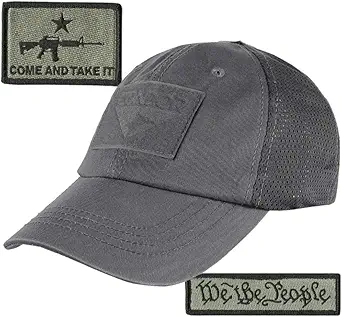 Condor Operator Cap Mesh-Back Bundle - AR-15 & We The People Patches