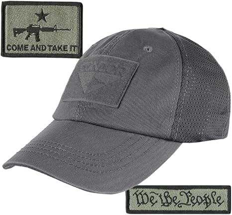 Condor Operator Cap Mesh-Back Bundle - AR-15 & We The People Patches