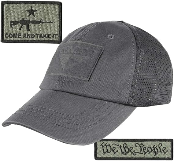 Condor Operator Cap Mesh-Back Bundle - AR-15 & We The People Patches