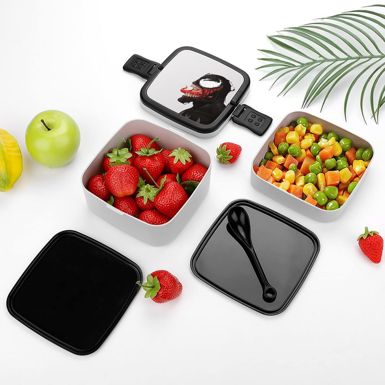 ベイクのべのむ Amazon | 弁当箱 おべんとう箱 ヴェノム 弁当ケース ランチ