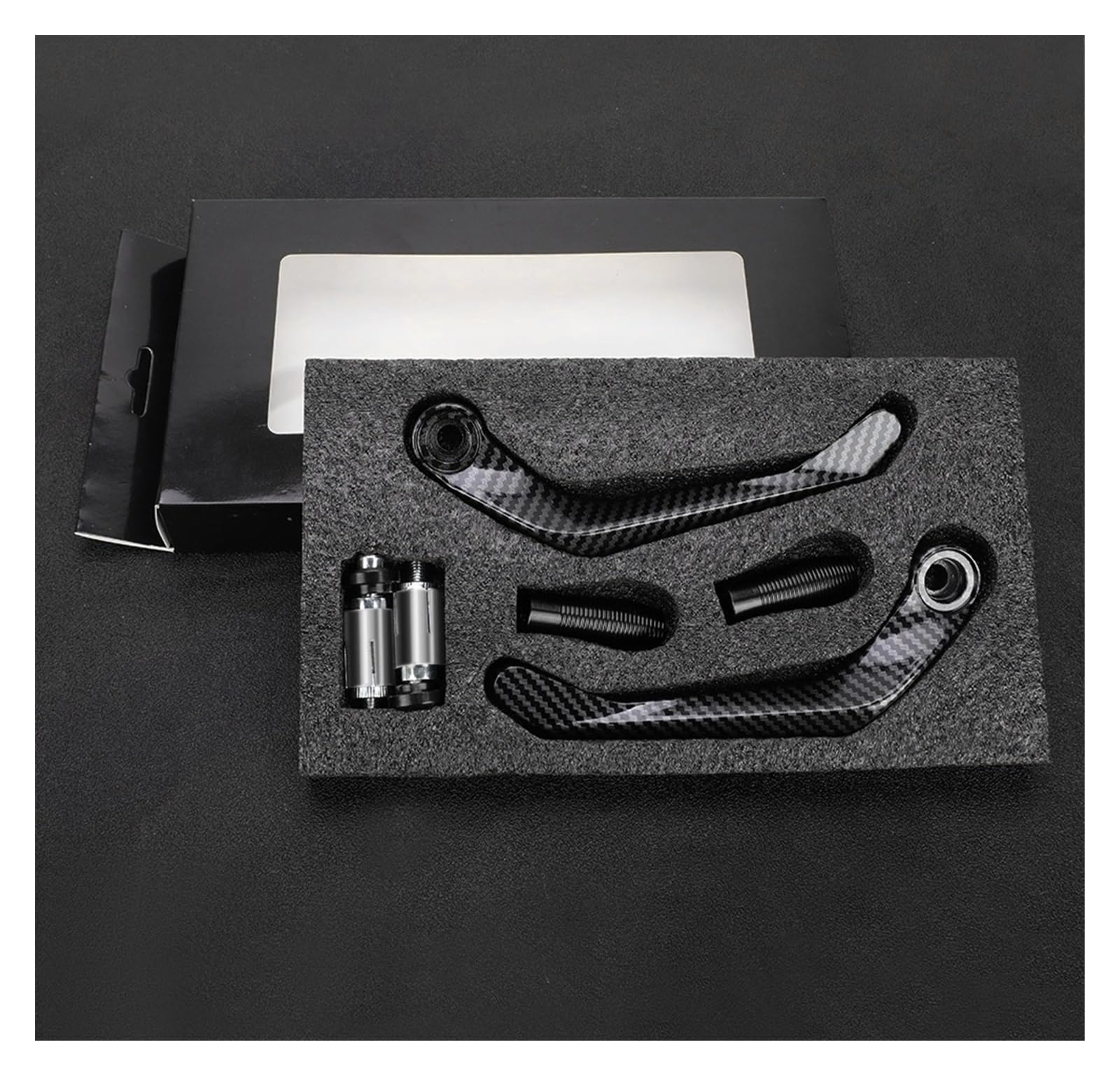 Lbcsrmh Black Black Motorcycle Brake Clutch Lever Protector Motorcycle Accessories Levers Guard Brake Clutch Handlebar Protector For Qjmotor Qjsrk600 Srk600 Srk 600 All Years