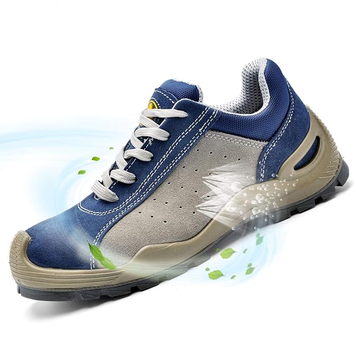 Buy SAFETOE Breathable Leather Safety 