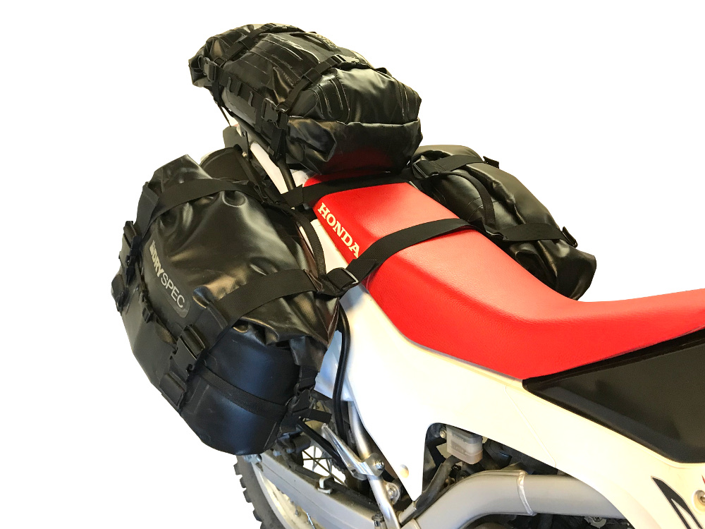 PMRACKS DRZ400 DRZ400S DRZ400SM Side Luggage Racks (2000-Present