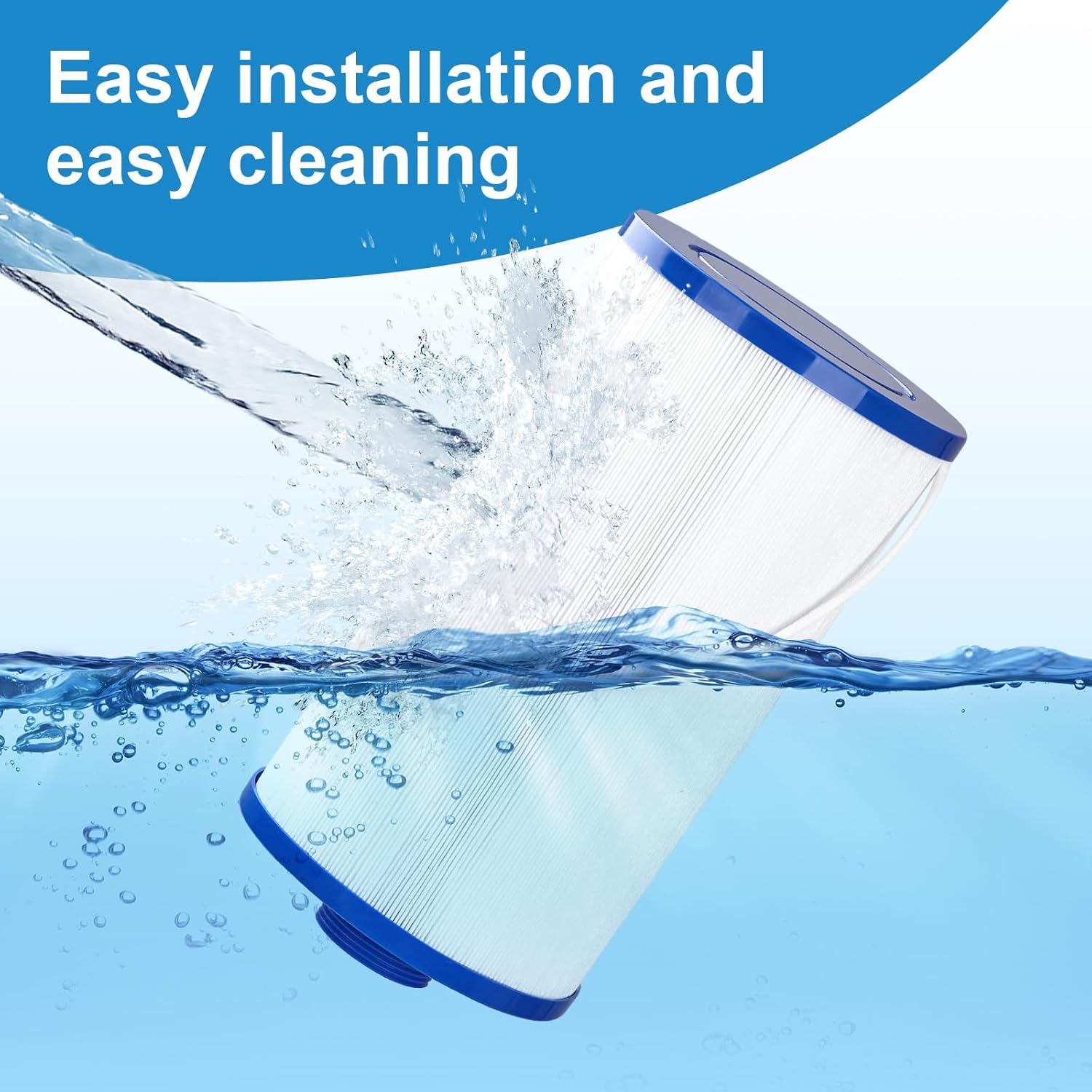 FC-2402 Spa Filter Compatible with Watkins 303279,FC-2402,78460,PFF42TC-P4 Hot Tub Filter, 2 Pack - Image 3