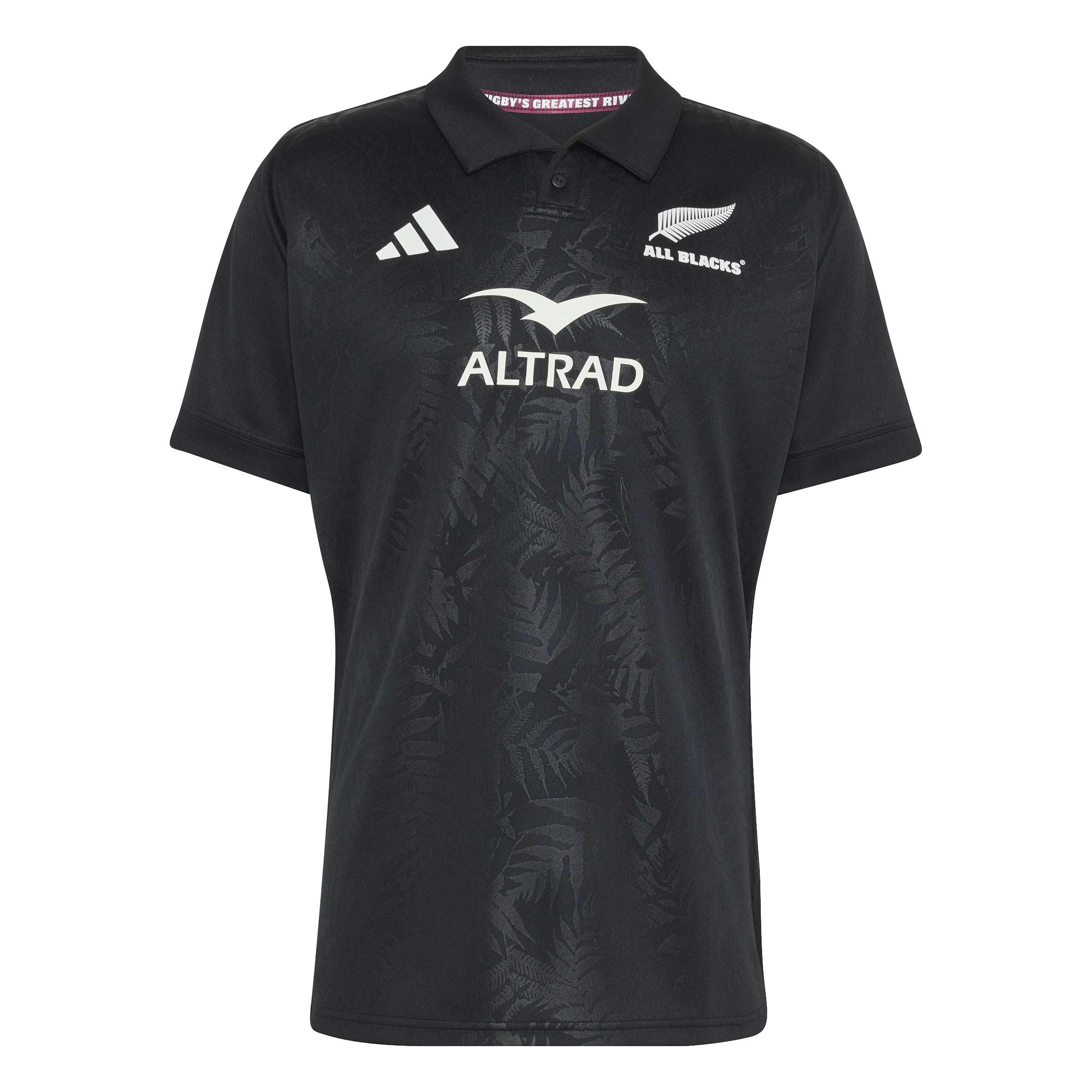 adidas Men's All Blacks Home Replica Shirt, Black/Black, M