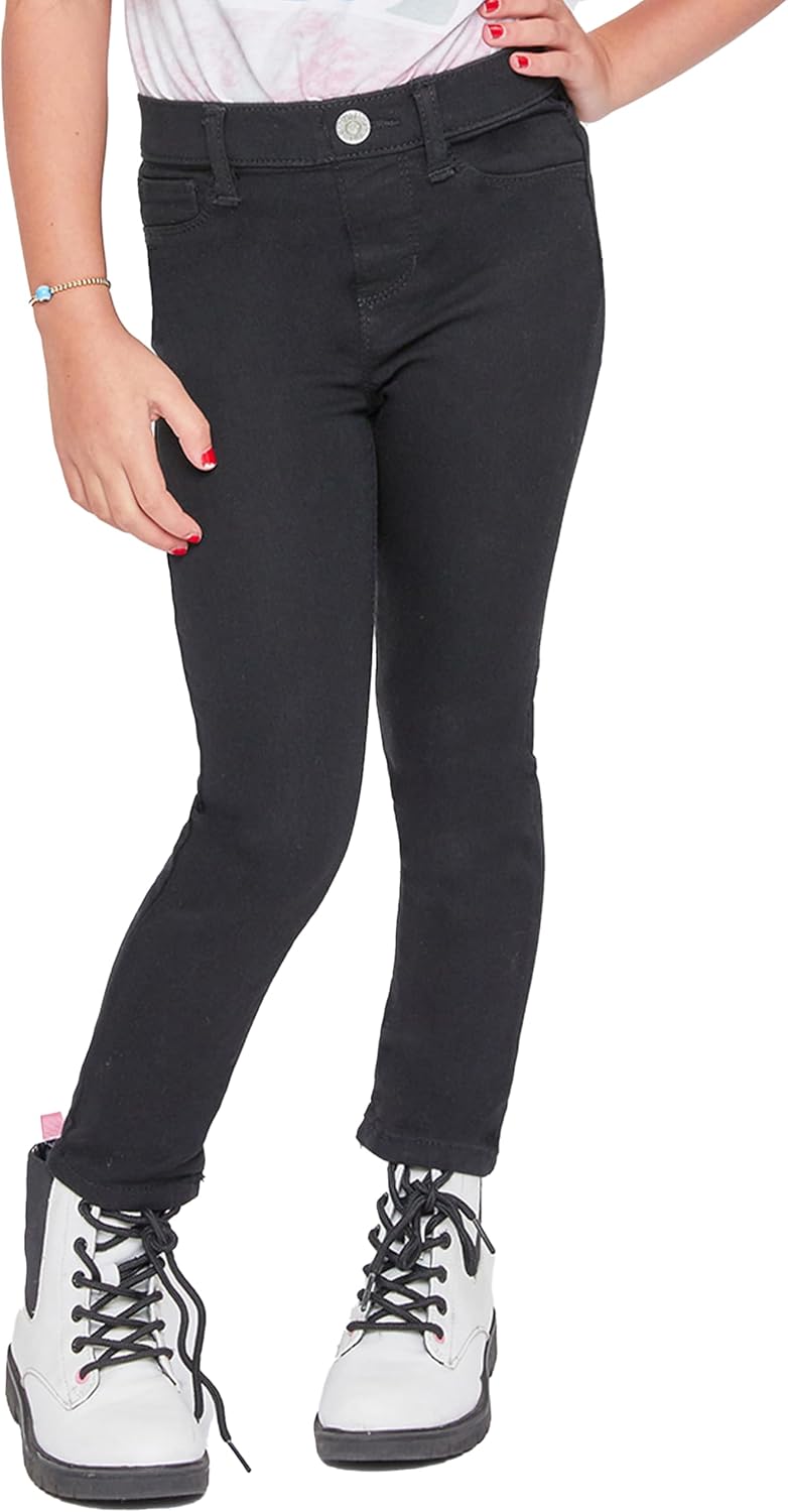 YMI Baby Girls' Toddler Girl Elastic Waist Pull on Skinny Jean