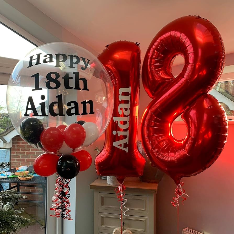 風船ページ Amazon | 40 インチ ゴールド 26 数字 風船 巨大 ジャンボ 26