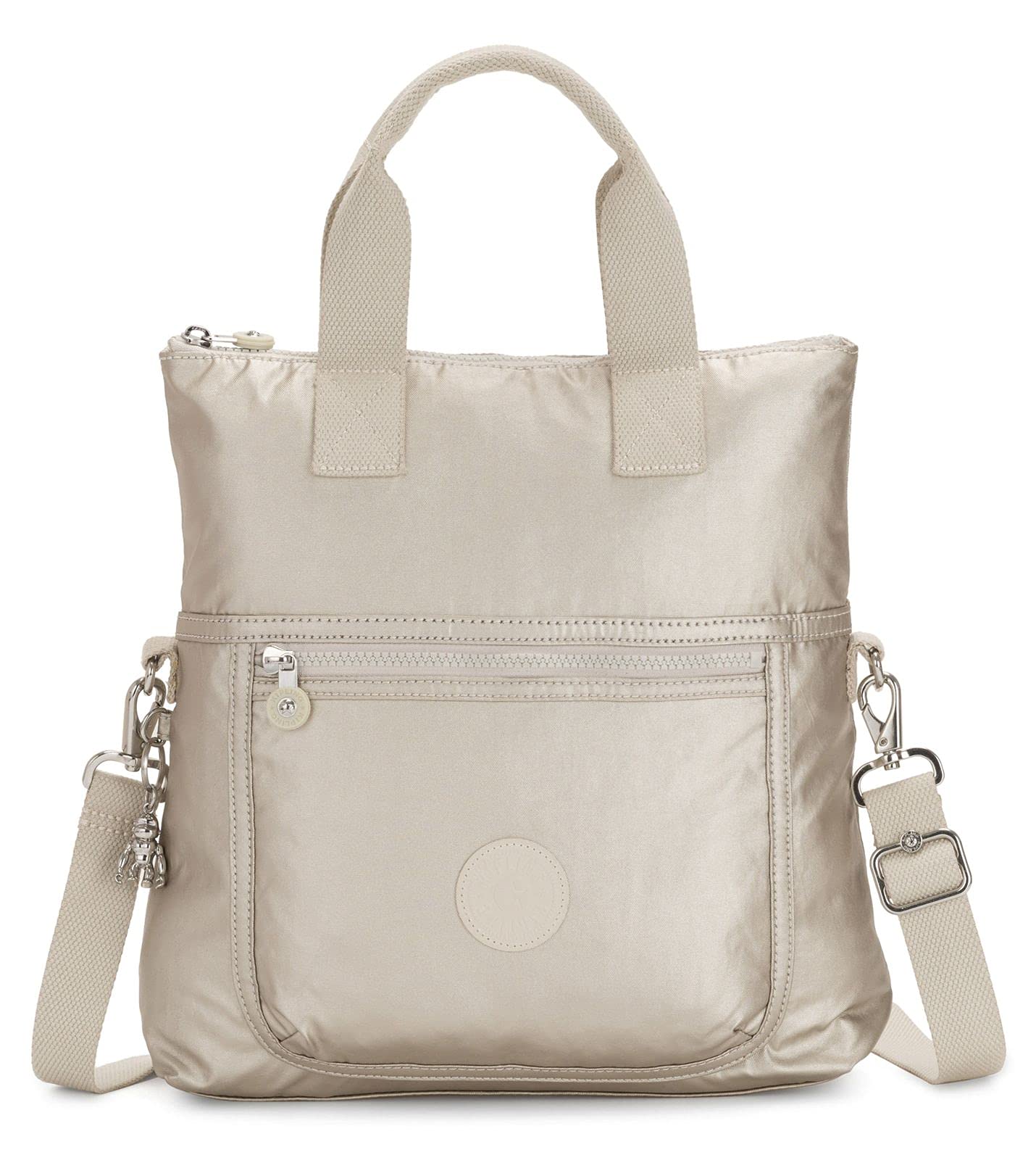 Kipling Eleva, Women’s Cross-Body Bag, Gold (Cloud Metal), 31x33x12 cm (B x H T)