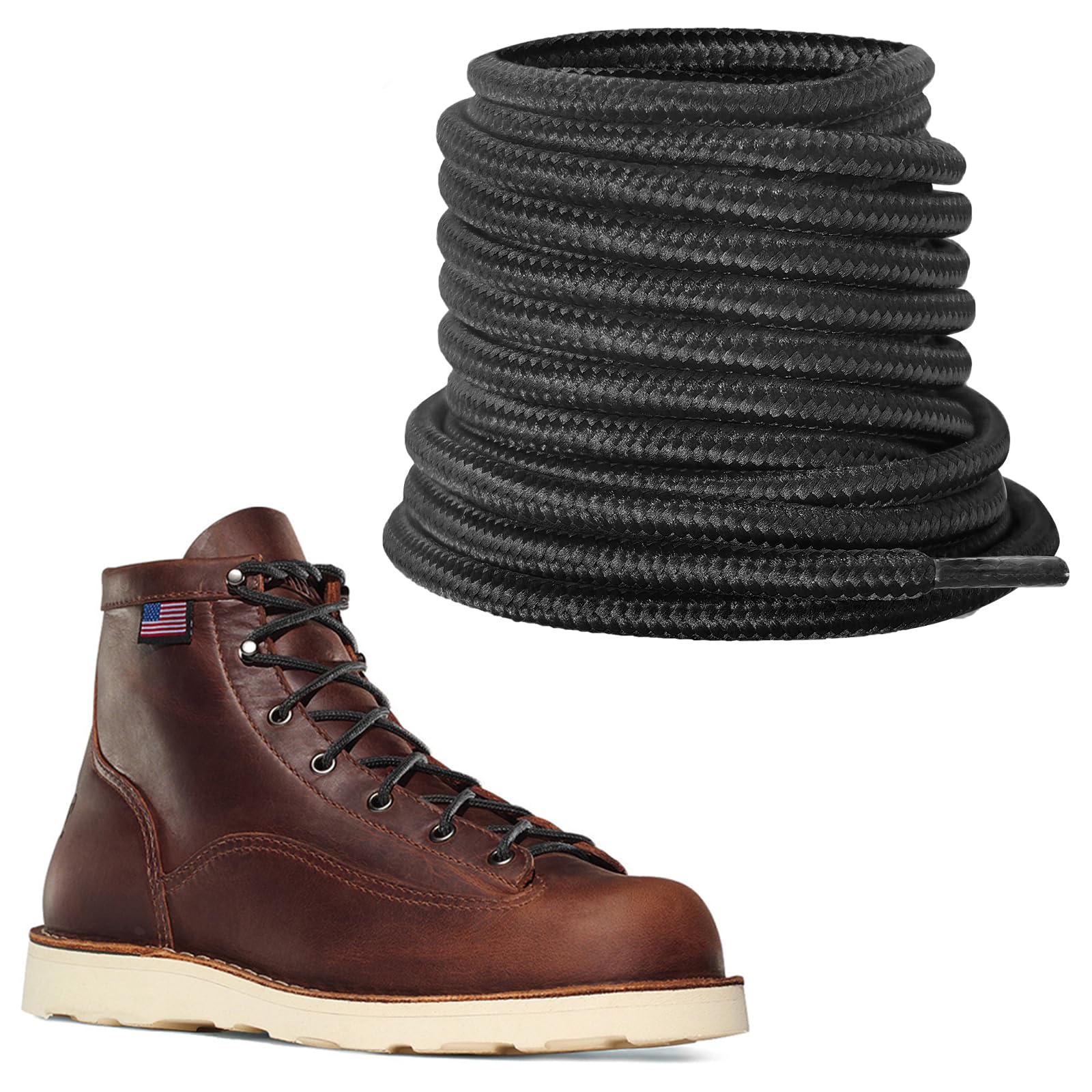 Boot Laces for Danner Light, Bull Run, Mountain 600 Mountain Light