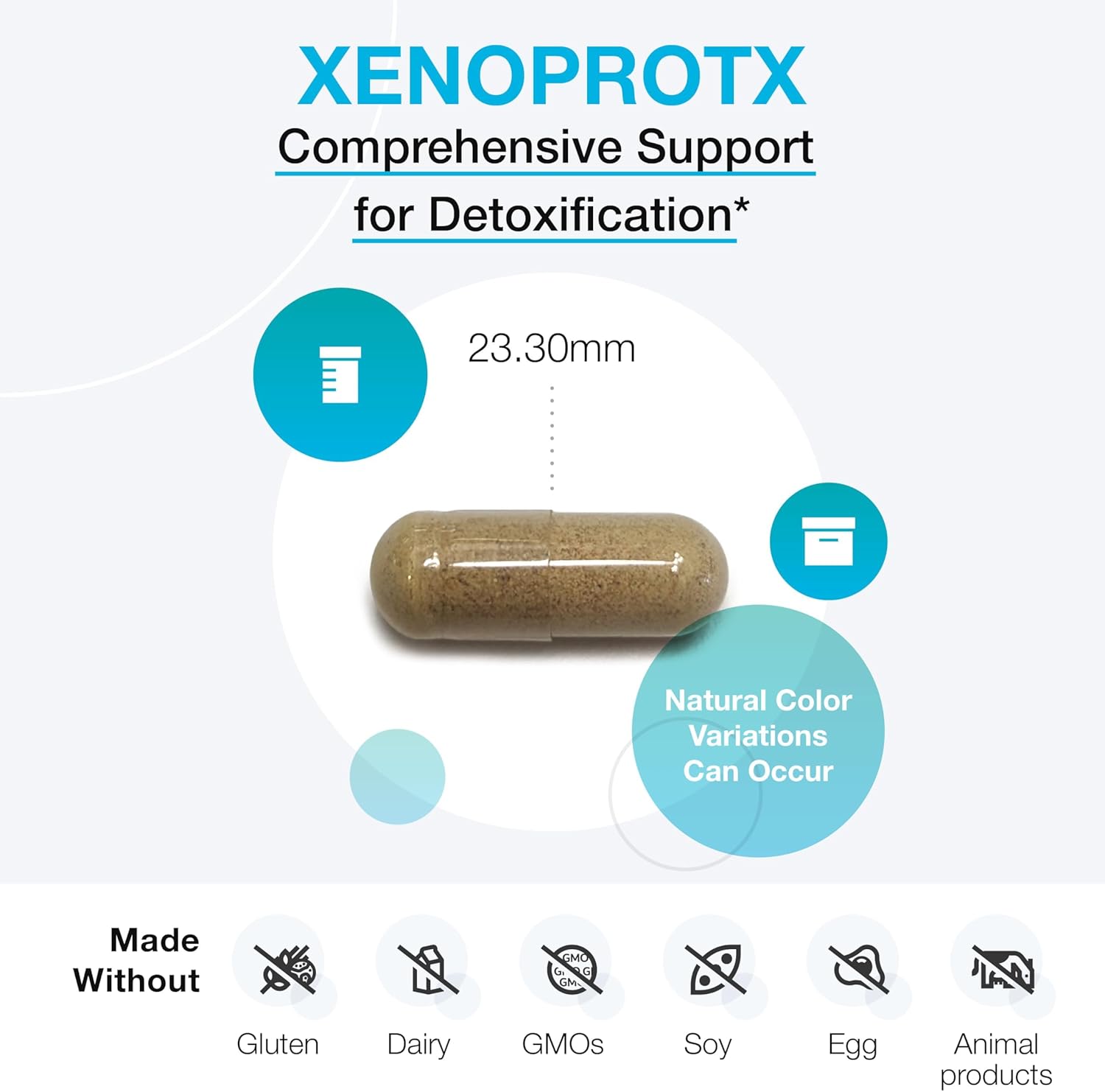 XYMOGEN XenoProtX - DIM, NAC & Phytonutrients - Estrogen Metabolism & Liver Detox Pathway Support - Comprehensive Hormone Balance Supplement - Gluten-Free & Non-GMO - 120 Capsules