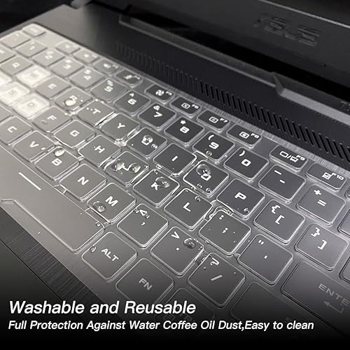 Miniatura 2 de Funda de teclado para portátil ASUS TUF Gaming F17 2021 TUF706HM FX706LI-ES53 ASUS TUF Gaming F15 FX506LH TUF506HM ASUS TUF Gaming Protector de piel
