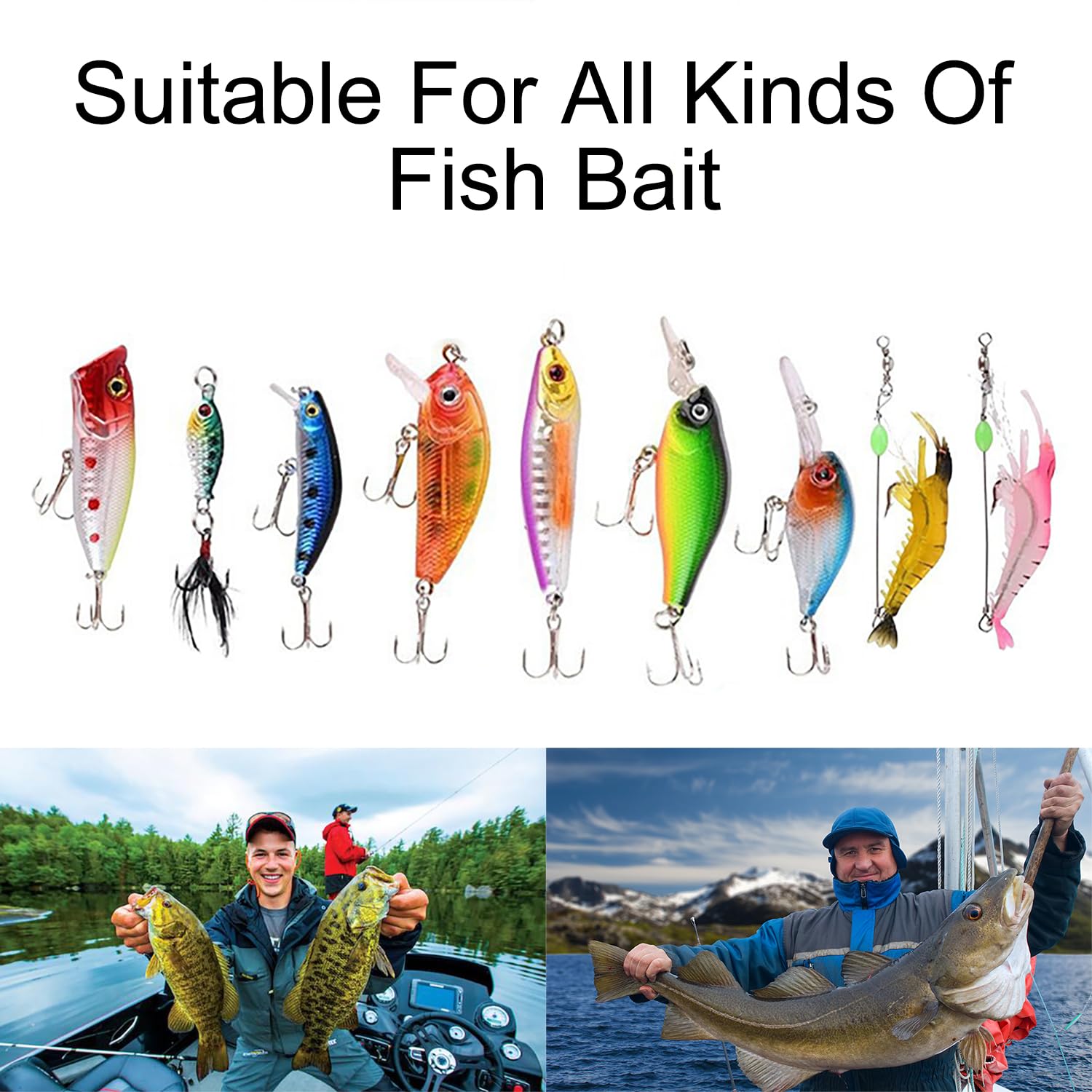 Línea de Pesca Antimordeduras de Acero Inoxidable 50 Unidades 10cm 15cm 20cm 25cm 30cm para Agua Salada y Agua Dulce