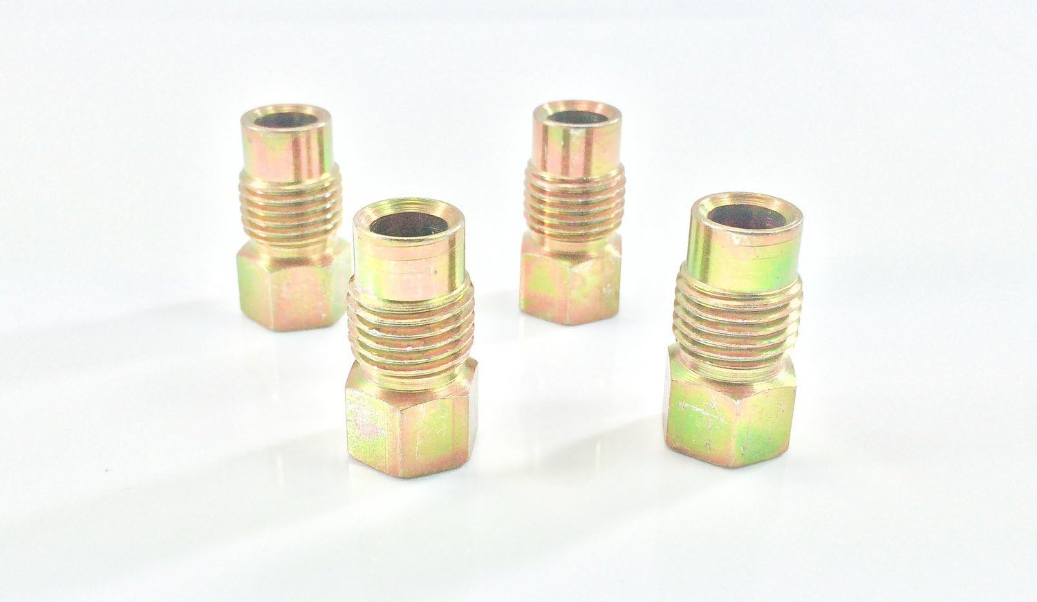 The Stop Shop 5/16" Fuel Line Tube Nut (14mm x 1.5) (Pack of 4)