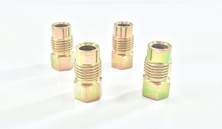 The Stop Shop 5/16" Fuel Line Tube Nut (14mm x 1.5) (Pack of 4)