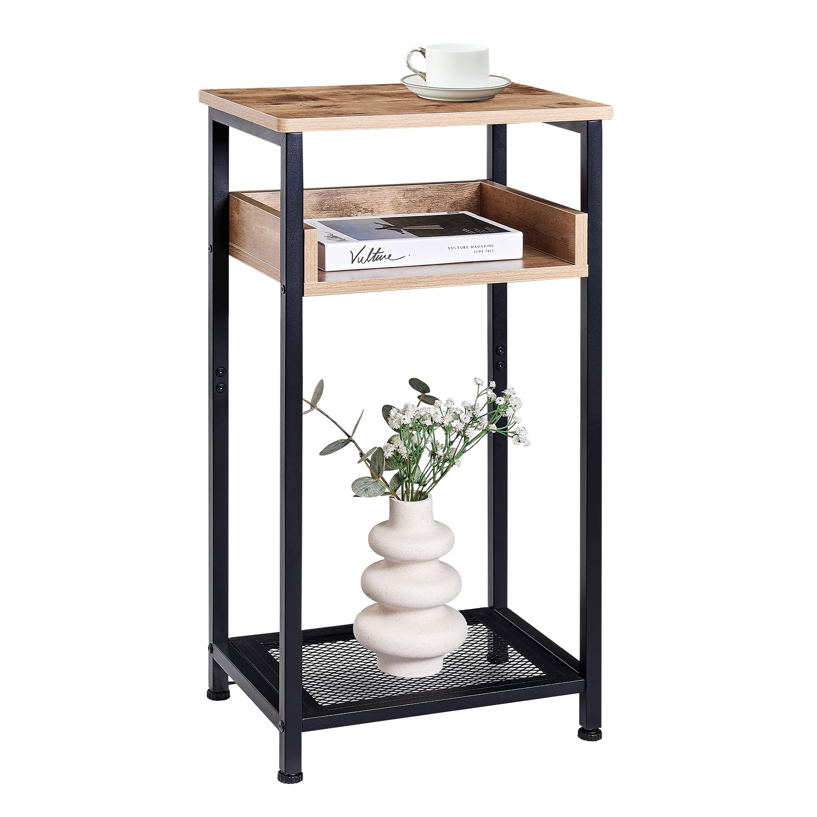Amazon.com: KJGKK Tall Side Table, 30 inch High End Table