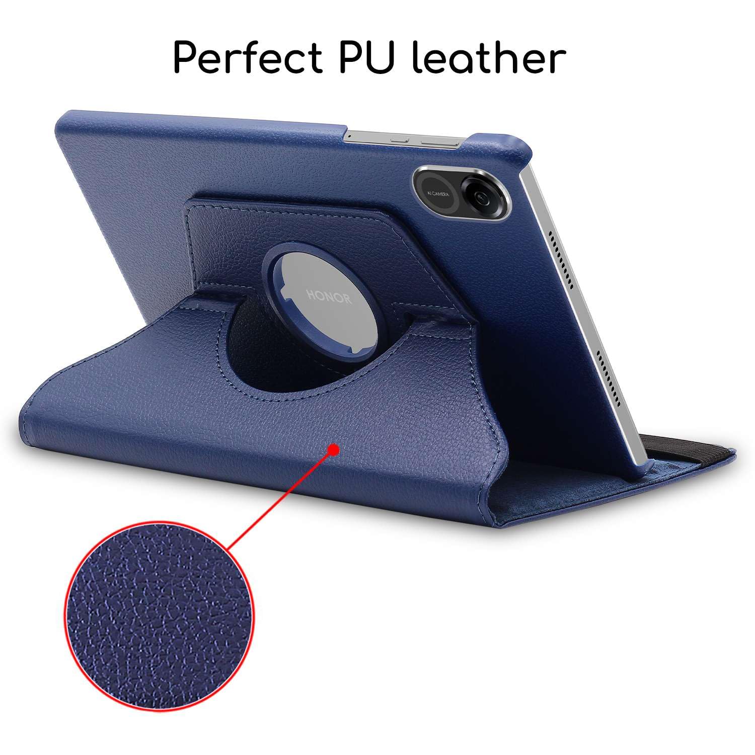 ebestStar - Cover per Honor Pad X9, Custodia Protezione Rotazione 360, Pelle PU, Blu scuro