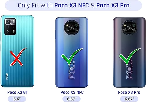 Miniatura 3 de SM Cases - Funda de TPU de goma para Xiaomi Poco X3 NFCPoco Pro, diseño de palmera tropical en la playa, diseño impreso protector a prueba de golpes