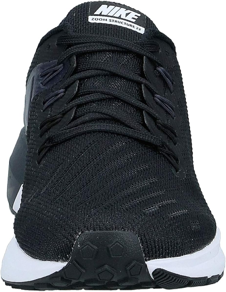 Nike Women's Running Shoes 7.5 Black Black White Gridiron 002