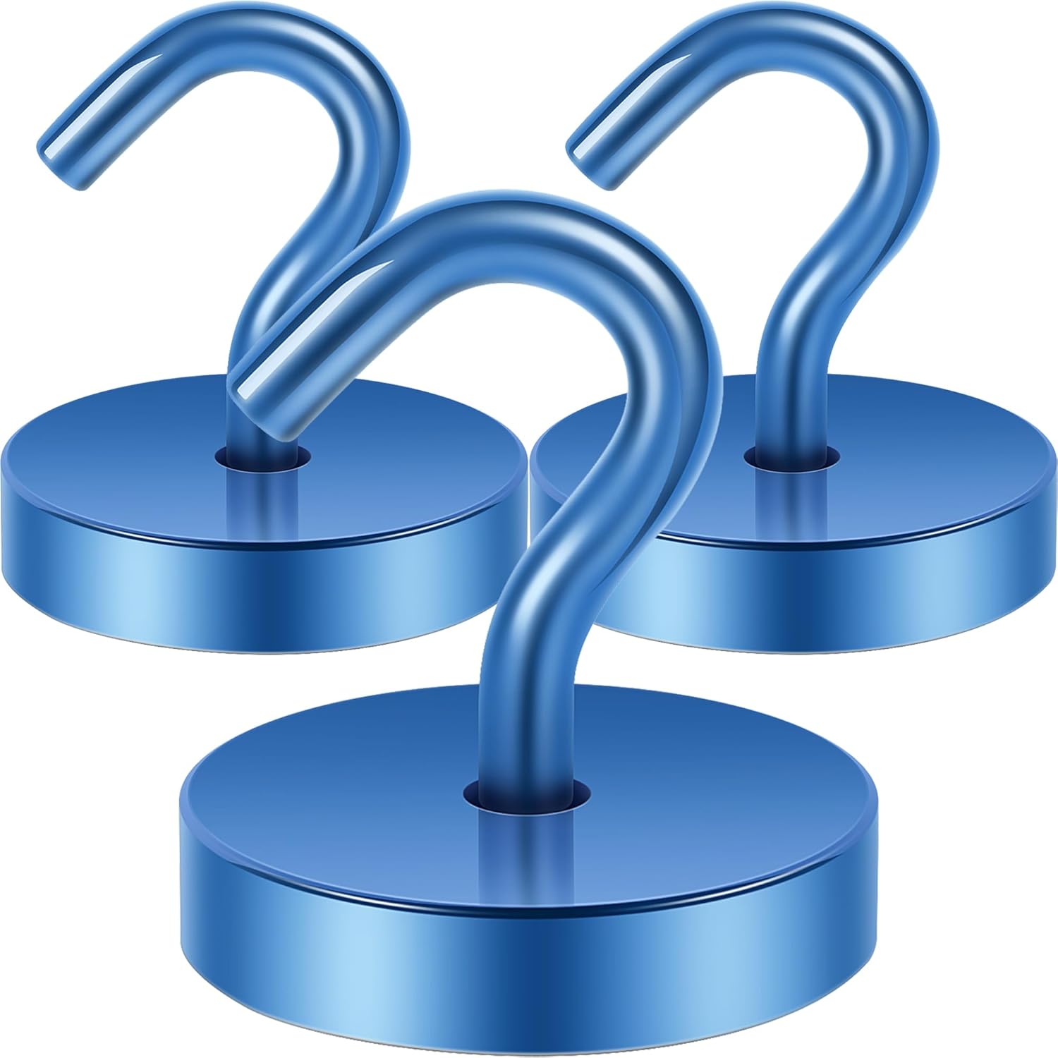 Neosmuk Magnetic Hooks, Cruise Ship Essentials, 130lb+ Heavy Duty Magnetic Hooks for Cruise Cabins, Refrigerator, Grill, Hanging, and Travel | Extra Strong Must-Haves Hook,Navyblue, 3Pack Neosmuk Magnetic Hooks, Cruise Ship Essentials, 130lb+ Heavy Duty Magnetic Hooks for Cruise Cabins, Refrigerator, Grill, Hanging, and Travel | Extra Strong Must-Haves Hook,Navyblue, 3Pack