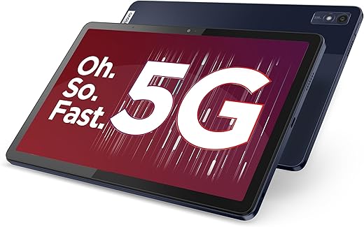 Lenovo Tab M10 5G |10.6 inch (26.9cm)| 6 GB, 128 GB Expandable|Wi-Fi+ 5G | 90 Hz, 2K Display (2000×1200)|Dual Speakers with Dolby Atmos |Android 13…