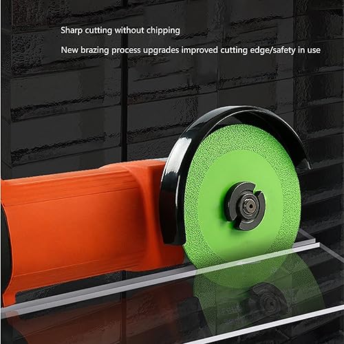 Miniatura 2 de Disco de corte de vidrio, rueda de sierra fina, corte de cerámica de vidrio para amoladora angular, rueda de hoja de sierra de diamante ultrafina de