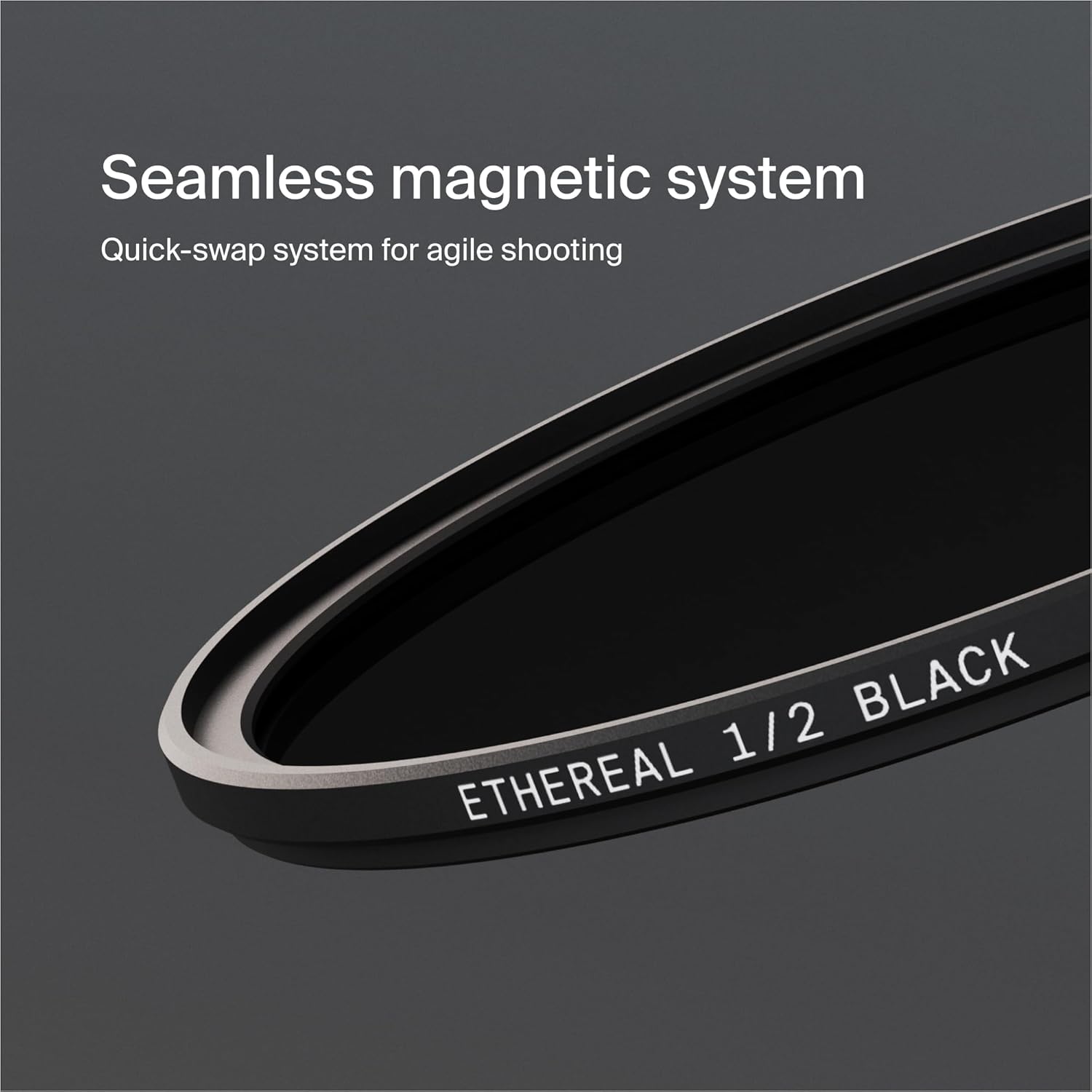 Urth 67mm Magnetic Ethereal Black Mist ½ Diffusion Lens Filter (Plus) — Cinematic Effect, 20-Layer Nano-Coated Light Dispersing Particles