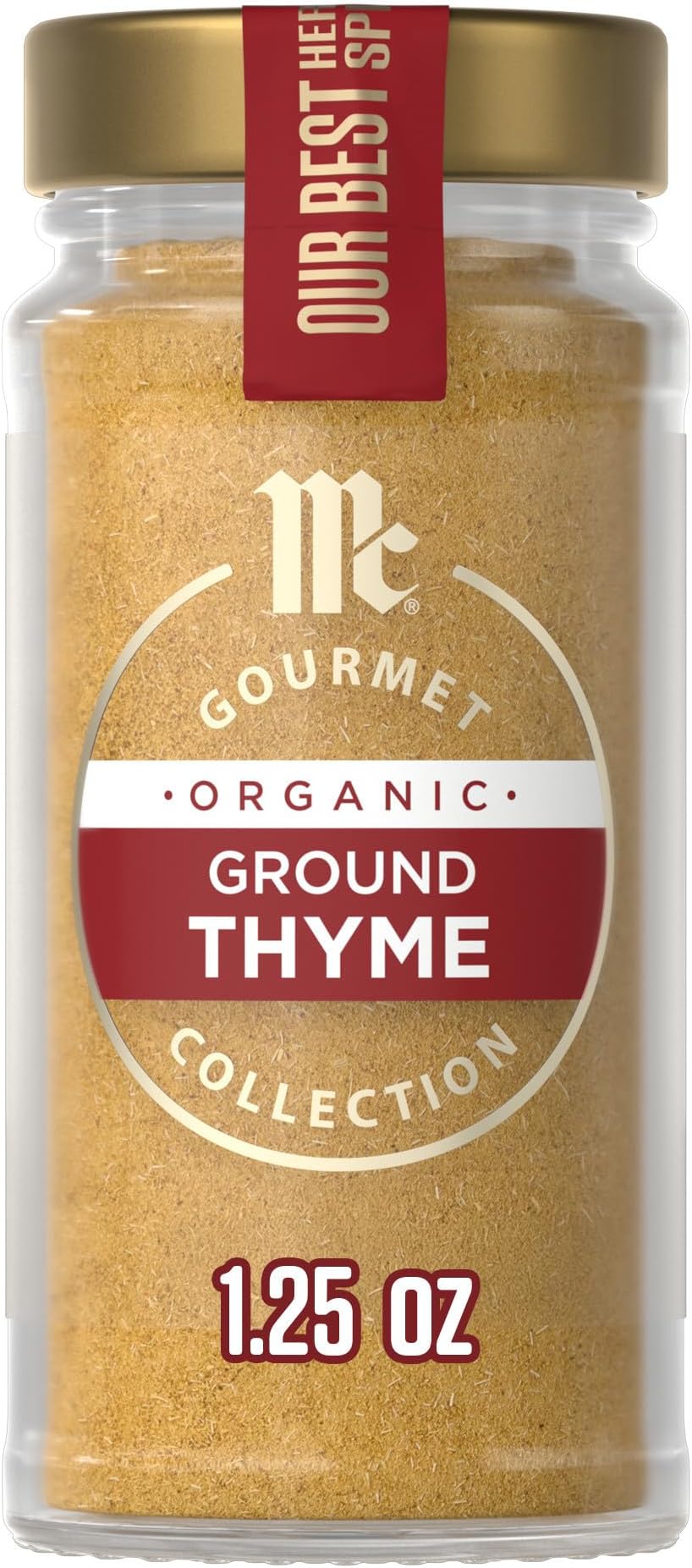 Organic Ground Thyme, 1.25 Oz