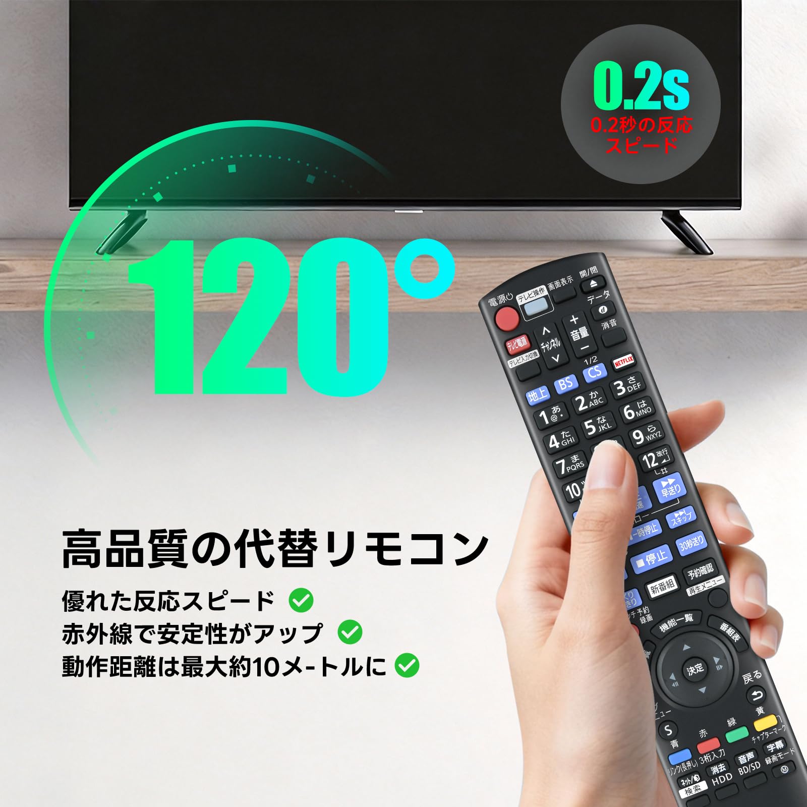 Amazon.co.jp: レコーダーリモコン N2QAYB001087 パナソニック